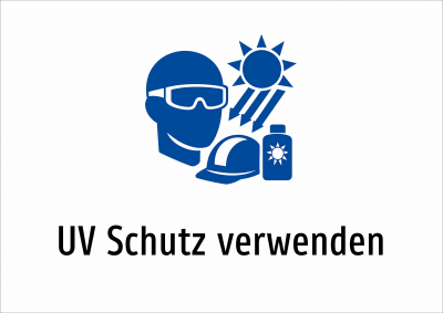 UV Schutz verwenden