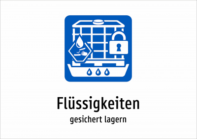 Flüssigkeiten - gesichert lagern