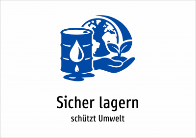 Sicher lagern - schützt Umwelt