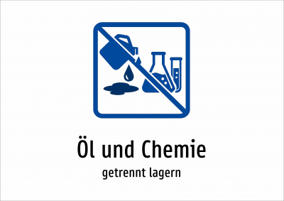 Öl und Chemie - getrennt lagern