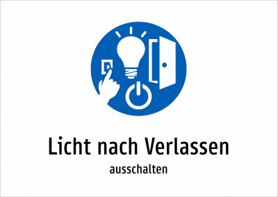 Licht nach Verlassen - ausschalten