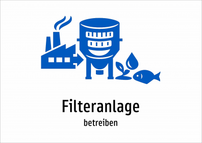 Filteranlage - betreiben