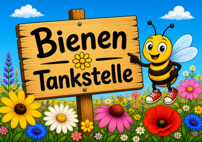 Bienen Tankstelle