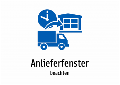 Anlieferfenster - beachten