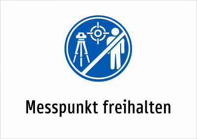 Messpunkt freihalten