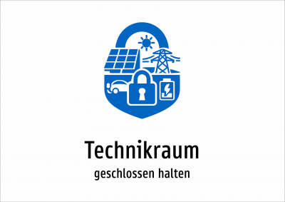 Technikraum - geschlossen halten