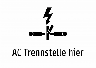 AC Trennstelle hier