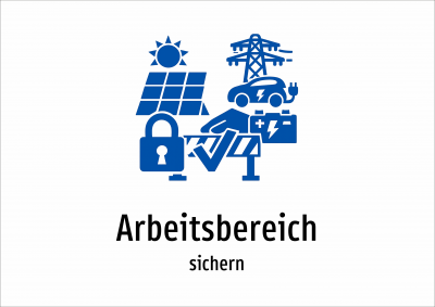 Arbeitsbereich - sichern