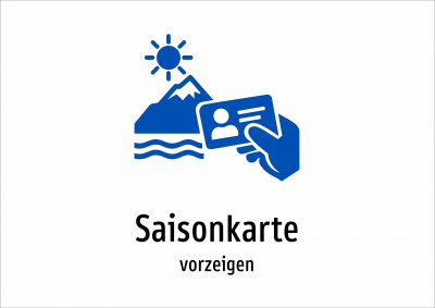 Saisonkarte - vorzeigen