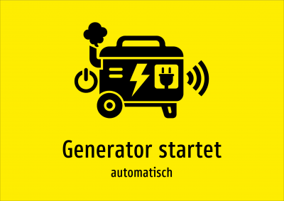 Generator startet - automatisch