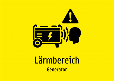 Lärmbereich - Generator