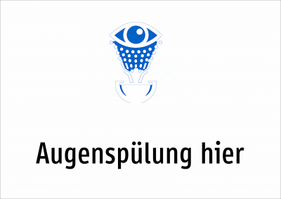 Augenspülung hier