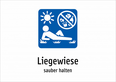 Liegewiese - sauber halten