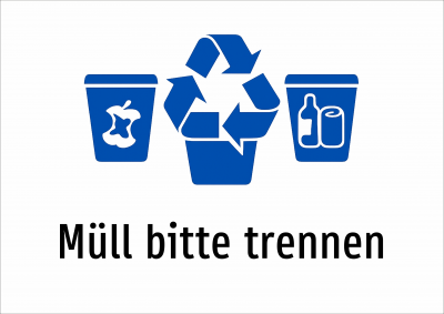 Müll bitte trennen