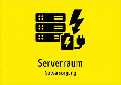 Serverraum - Notversorgung