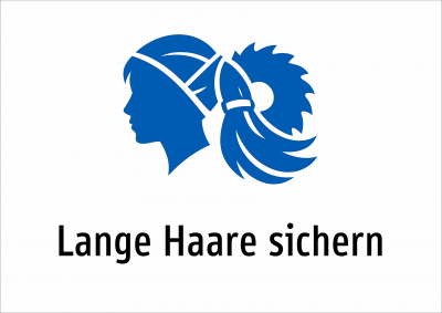 Lange Haare sichern