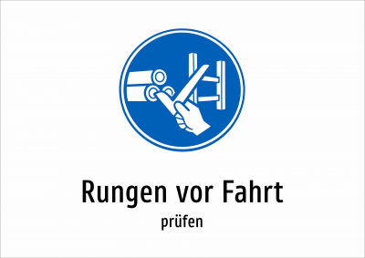 Rungen vor Fahrt - prüfen