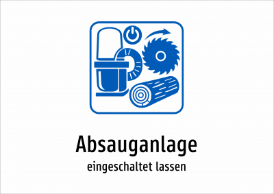 Absauganlage - eingeschaltet lassen
