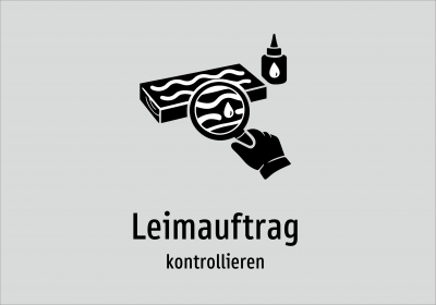 Leimauftrag - kontrollieren