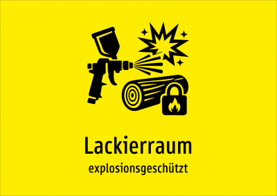 Lackierraum - explosionsgeschützt