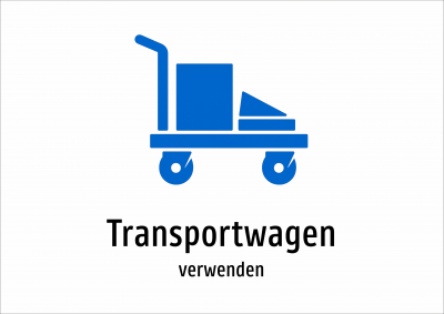 Transportwagen - verwenden