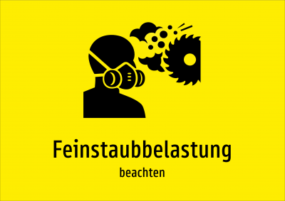 Feinstaubbelastung - beachten