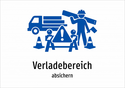 Verladebereich - absichern