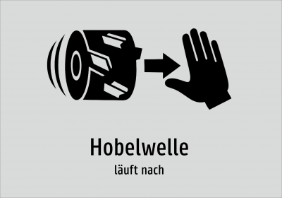 Hobelwelle - läuft nach