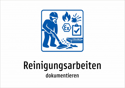 Reinigungsarbeiten - dokumentieren