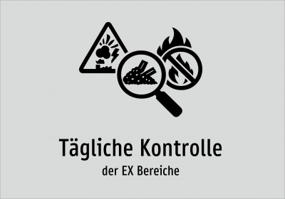 Tägliche Kontrolle - der EX Bereiche