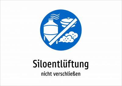 Siloentlüftung - nicht verschließen
