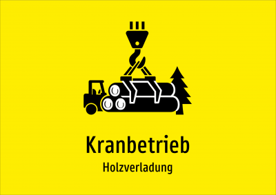 Kranbetrieb - Holzverladung