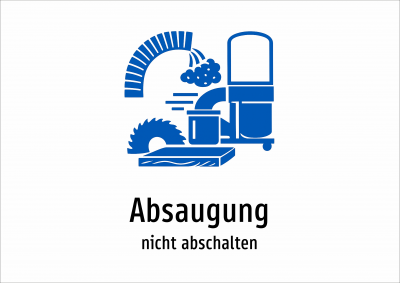 Absaugung - nicht abschalten