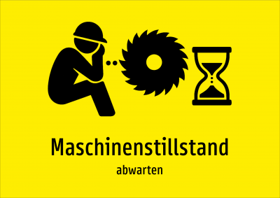 Maschinenstillstand - abwarten