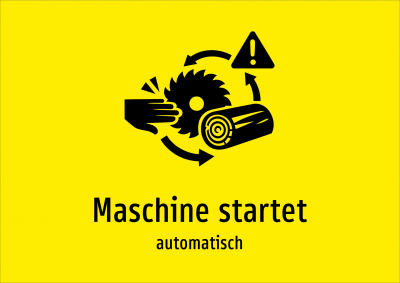 Maschine startet - automatisch
