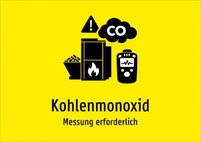 Kohlenmonoxid - Messung erforderlich