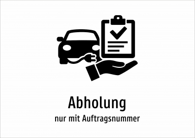 Abholung - nur mit Auftragsnummer
