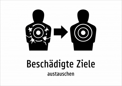 Beschädigte Ziele - austauschen