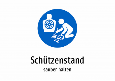 Schützenstand - sauber halten