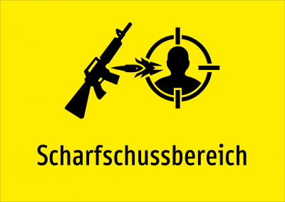 Scharfschussbereich