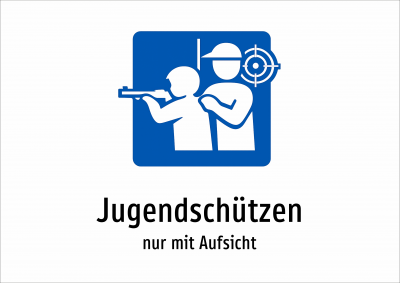 Jugendschützen - nur mit Aufsicht