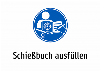 Schießbuch ausfüllen