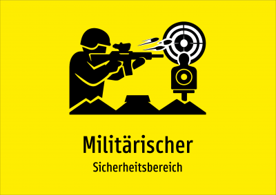 Militärischer - Sicherheitsbereich