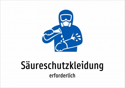 Säureschutzkleidung - erforderlich