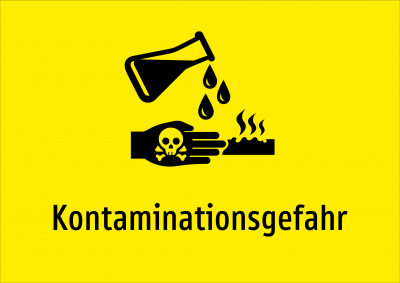 Kontaminationsgefahr