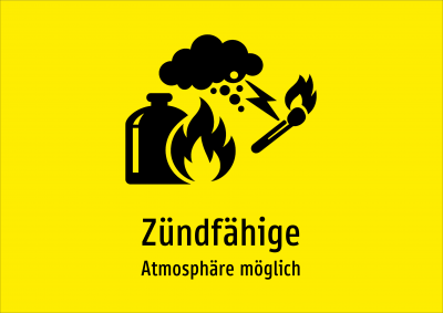 Zündfähige - Atmosphäre möglich