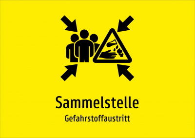 Sammelstelle - Gefahrstoffaustritt