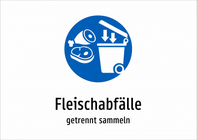 Fleischabfälle - getrennt sammeln
