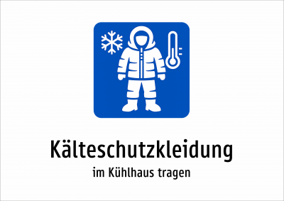 Kälteschutzkleidung - im Kühlhaus tragen
