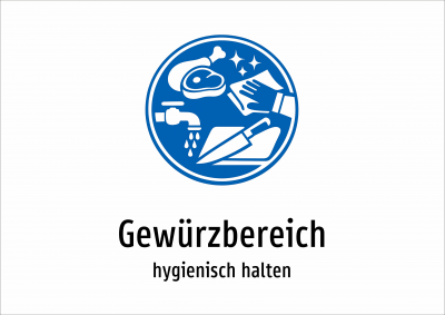 Gewürzbereich - hygienisch halten